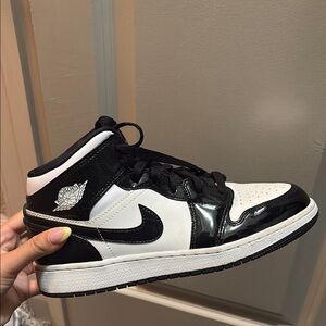 Black and White High-Top